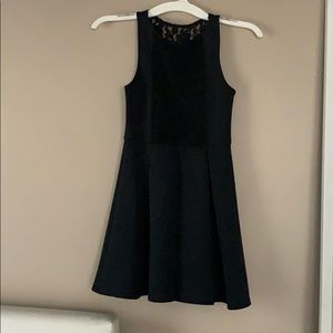 abercrombie black dress